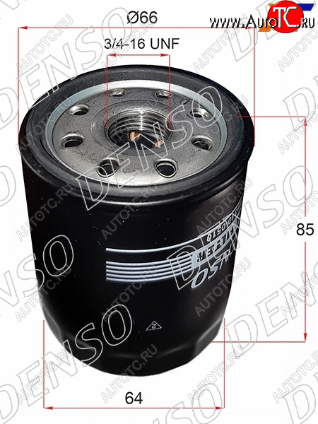 469 р. Фильтр масляный TOYOTA #AZF#,#GE,#GTE 90- DENSO 260340-0510  с доставкой в г. Керчь