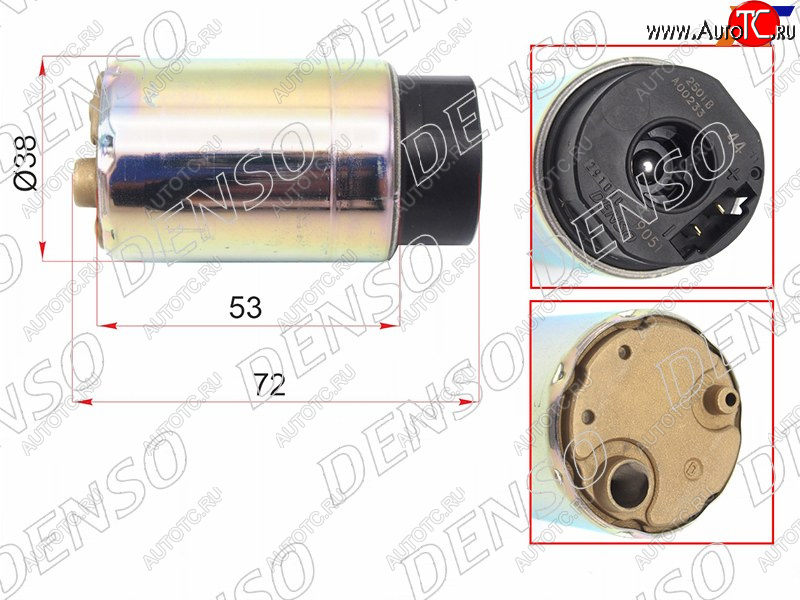 9 749 р. Топливный насос TOYOTA HIACEREGIUS TRH2## 1,2TRFE 04-12                                             DENSO 291000-9051  с доставкой в г. Керчь