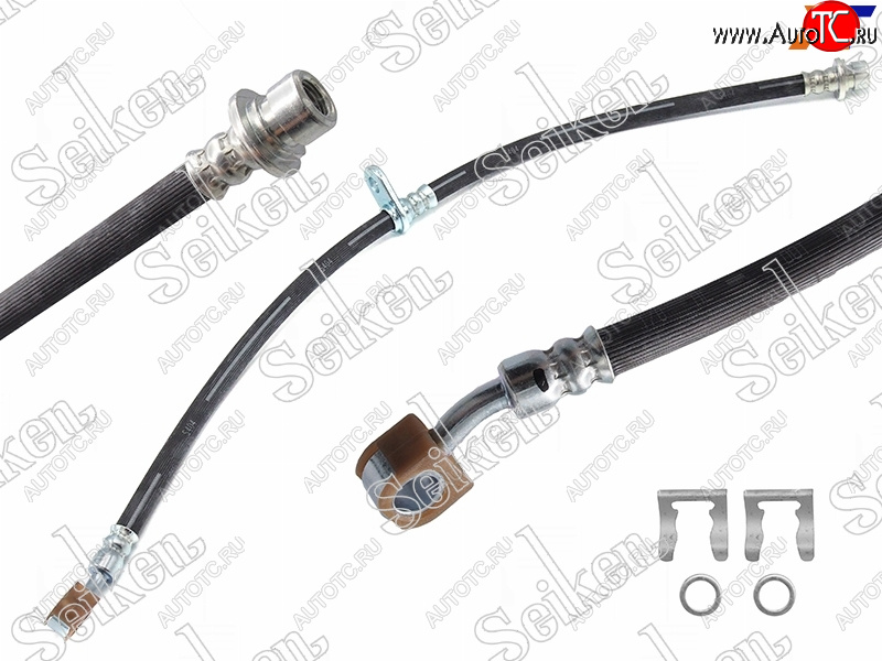 1 239 р. Шланг тормозной передний RH SEIKEN  Honda Civic  FD (2005-2011) седан дорестайлинг, седан рестайлинг  с доставкой в г. Керчь