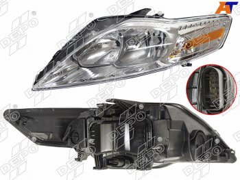 18 649 р. Фара FORD MONDEO 07-14 LH с электрокорректором                                                       DEPO 431-1179LMLD-EM  с доставкой в г. Керчь. Увеличить фотографию 2