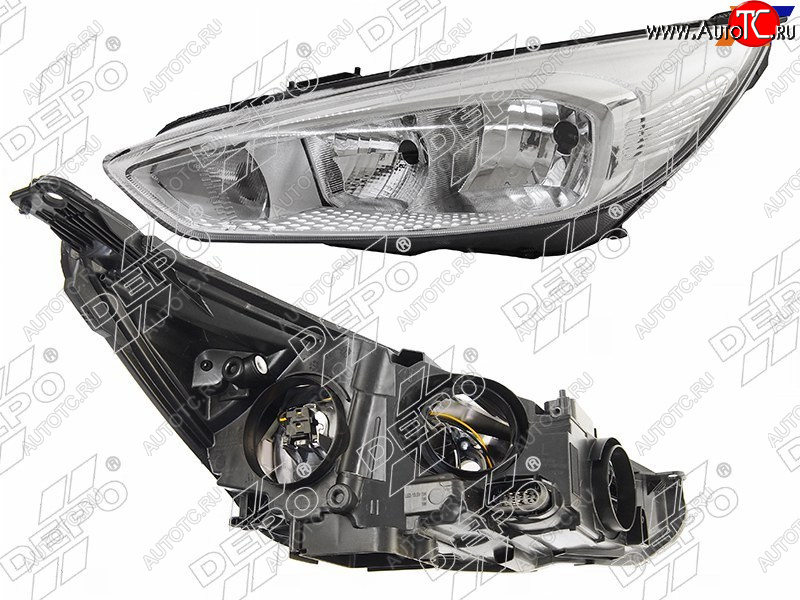 12 949 р. Фара Ford Focus 14-19 (Слева) DEPO 431-11C9LMLEMD1  с доставкой в г. Керчь