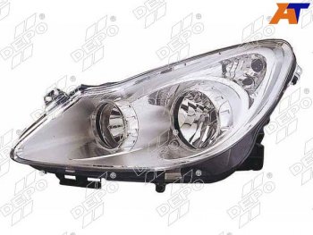 13 599 р. Фара Opel Corsa 06-11 (Спереди Слева) DEPO 442-1152L-LDEM1  с доставкой в г. Керчь. Увеличить фотографию 1