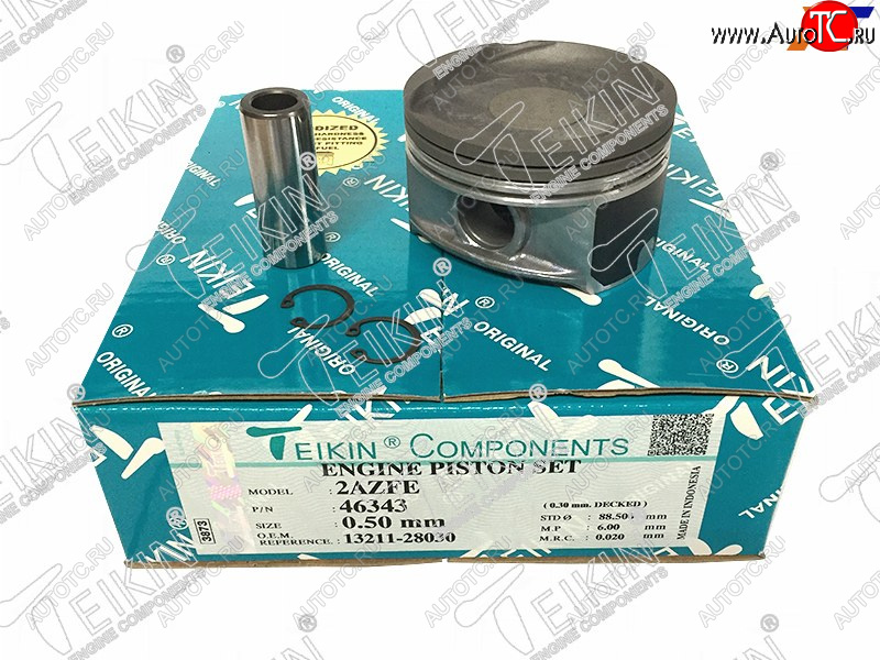 5 299 р. Поршни (к-т 4 шт) TOYOTA ALLIONCAMRYRAV4 2AZ-FE 00- TEIKIN 46343 050  с доставкой в г. Керчь