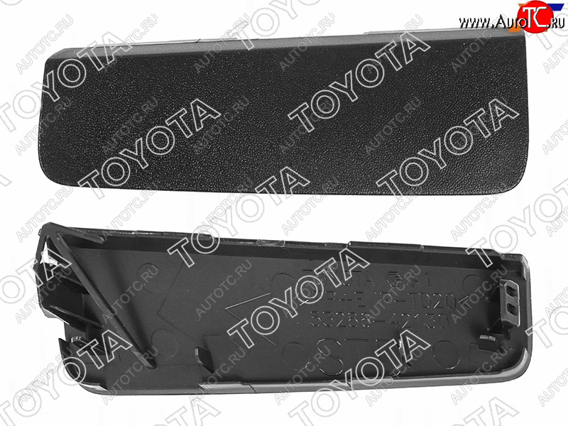 659 р. Заглушка под крюк передняя LH SAT Toyota RAV4 XA50 5 дв. дорестайлинг (2018-2025)  с доставкой в г. Керчь