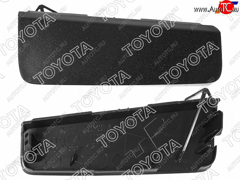 659 р. Заглушка под крюк передняя RH SAT Toyota RAV4 XA50 5 дв. дорестайлинг (2018-2025)  с доставкой в г. Керчь