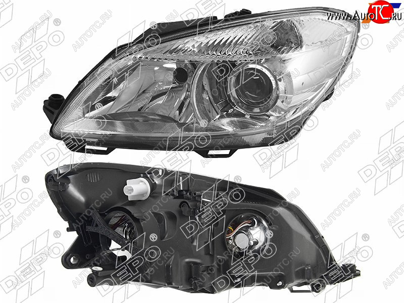 12 599 р. Фара Skoda Fabia 10-15  Roomster 06-15 (Спереди Слева) DEPO 665-1121LMLD-EM  с доставкой в г. Керчь