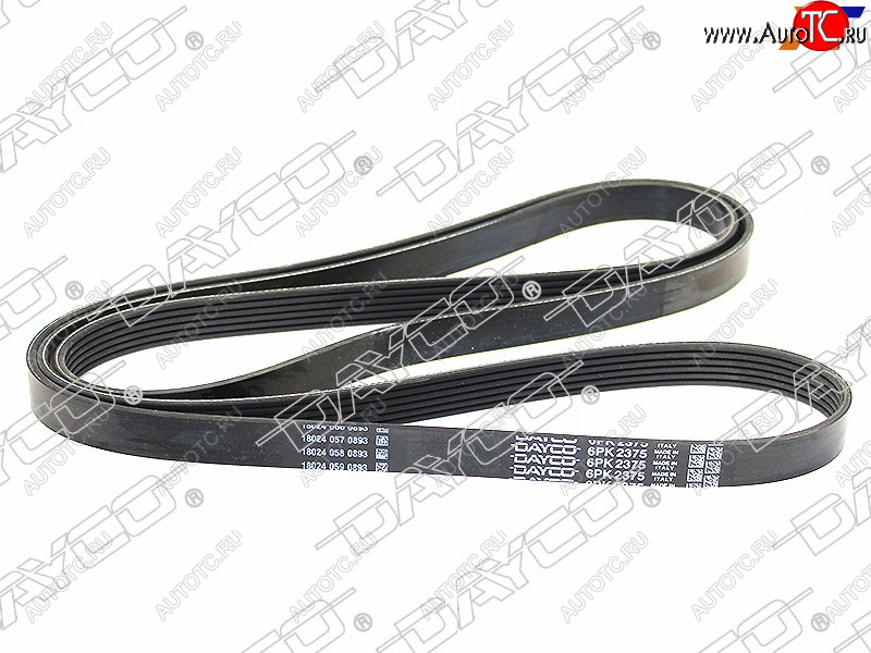 1 639 р. Ремень поликлиновой  MERCEDES E-CLASS W210211 96-09C-CLASS W202203204 97-CL203 02-11C207208J DAYCO 6PK2375  с доставкой в г. Керчь