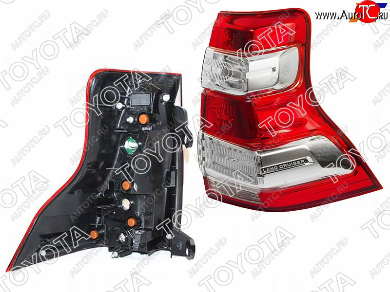 28 899 р. Фонарь задний правый TOYOTA Toyota Land Cruiser Prado J150 1-ый рестайлинг (2013-2017)  с доставкой в г. Керчь