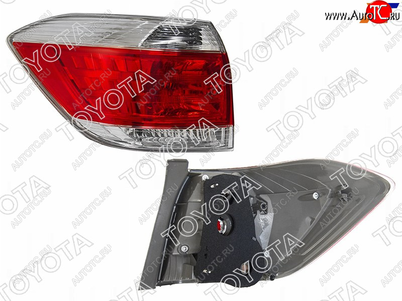 22 199 р. Фонарь задний левый TOYOTA Toyota Highlander XU40 рестайлинг (2010-2013)  с доставкой в г. Керчь