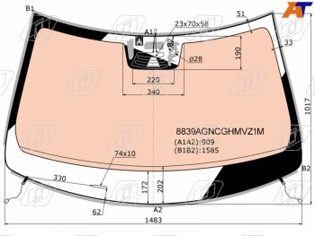 22 899 р. Стекло лобовое (Обогрев полный Камера Датчик дождя Молдинг) Volvo XC90 14- FUYAO 8839AGNCGHMVZ1M  с доставкой в г. Керчь. Увеличить фотографию 1