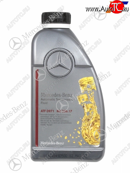 5 999 р. Масло трансмиссионное MB 236.17 ATF 1л MERCEDES A002989060312  с доставкой в г. Керчь