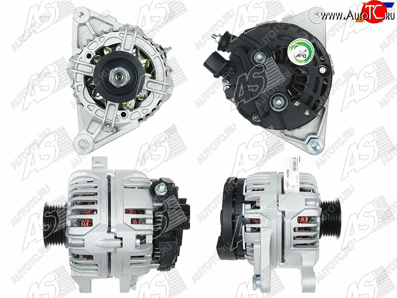 20 699 р. Генератор TOYOTA AVENSISALLIONCALDINAPREMIOCOROLLAFIELDER 1.61.8 01-09 14ZZFE 12V 80A(4 конта AS-PL A0256  с доставкой в г. Керчь