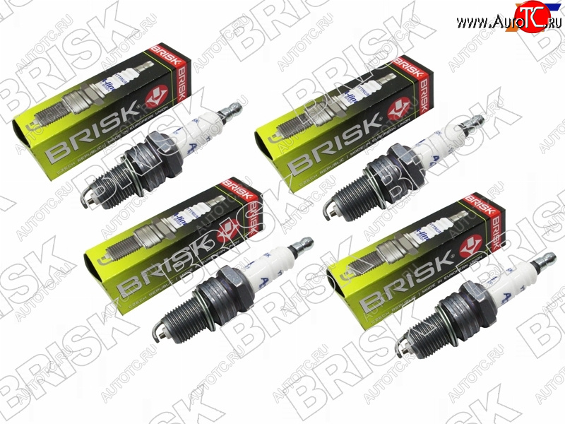 173 р. Свеча зажигания LADA 2103210421052107 81-12RENAULT CLIO 90-00 BRISK A-LINE-4  с доставкой в г. Керчь