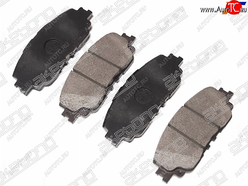 2 899 р. Колодки тормозные передние FR-FL SAT Toyota Camry XV70 дорестайлинг (2017-2021)  с доставкой в г. Керчь
