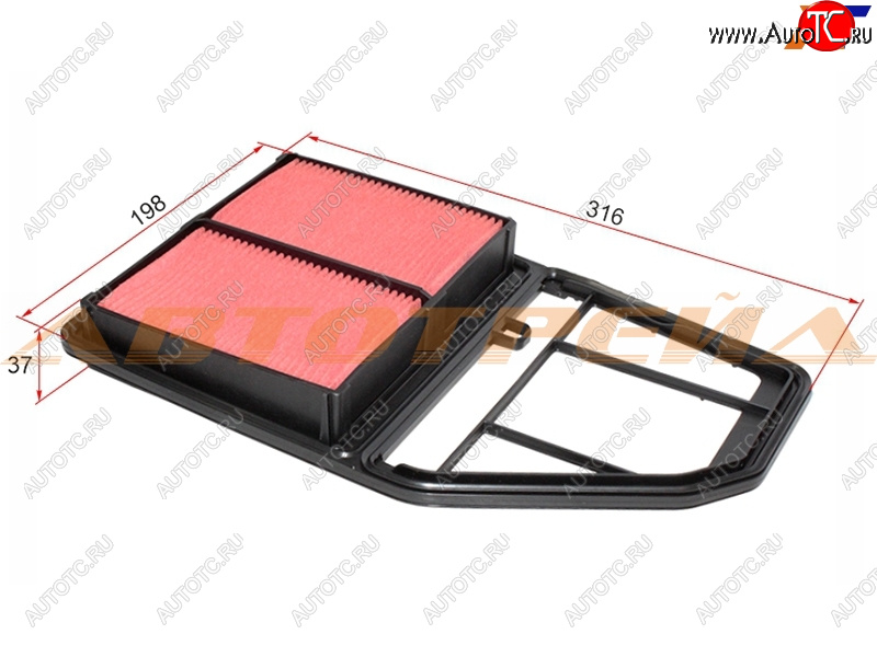 1 169 р. Фильтр воздушный MICRO  Honda Civic ( ES,  EP,  EU,  FN,  FD,  FK,FN,  FB,  FC,  FK7) - Stream ( 1 RN2,RN4, RN1, RN3, RN5,  2 RN6,RN7, RN8, RN9)  с доставкой в г. Керчь