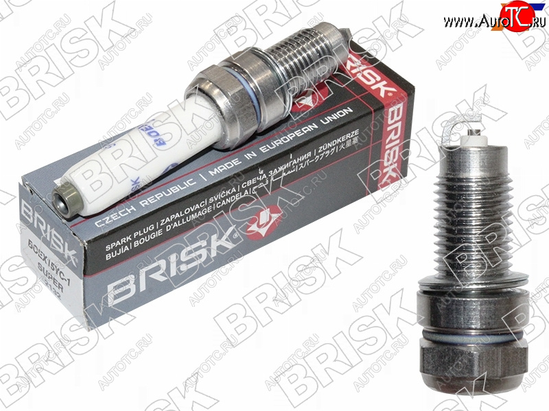 247 р. Свеча зажигания VAG 1.01.6 15- CWVACWVBVHYACHYB BRISK BOEX15YC-1  с доставкой в г. Керчь