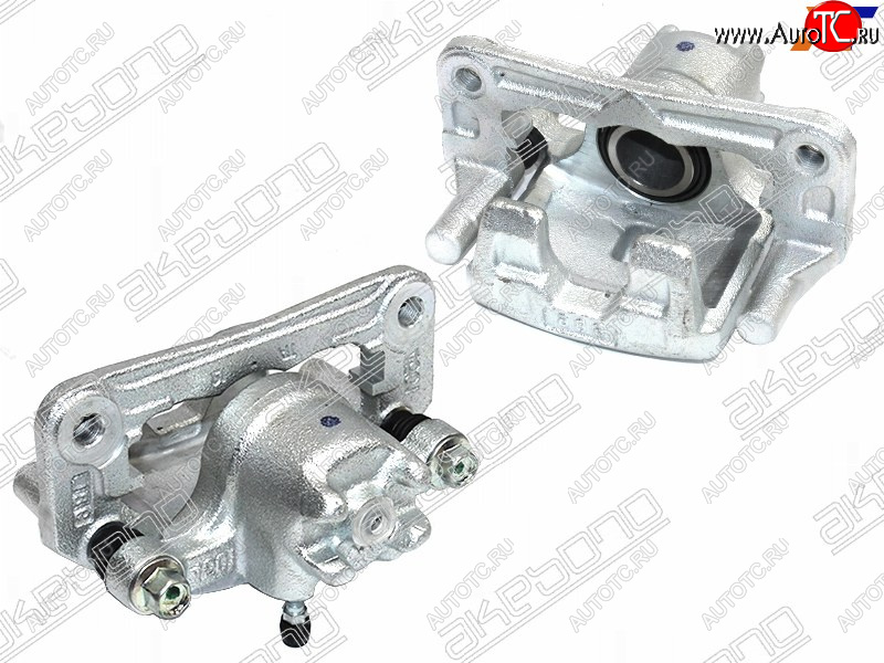 9 299 р. Суппорт тормозной задний левый AKEBONO  Mitsubishi Pajero ( 3 V70,  3 V60,  4 V90,  4 V80) (1999-2020) дорестайлинг, рестайлинг, 1-ый рестайлинг, 3 дв. 1-ый рестайлинг, 2-ой рестайлинг  с доставкой в г. Керчь