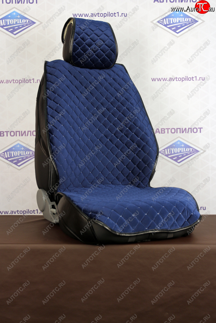 2 679 р. Комплект салонных чехлов Velur Romb  velr017 Автопилот  с доставкой в г. Керчь