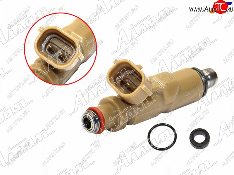7 199 р. Форсунка топливная 3RZFE COASTERHILUXLAND CRUISER 99- AISAN FNJJ-79145  с доставкой в г. Керчь