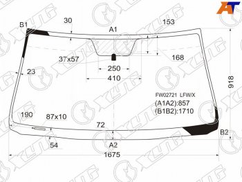 11 999 р. Стекло лобовое Toyota Sequoia 07-17  Tundra 06-22 XYG FW02721 LFW/X  с доставкой в г. Керчь. Увеличить фотографию 1