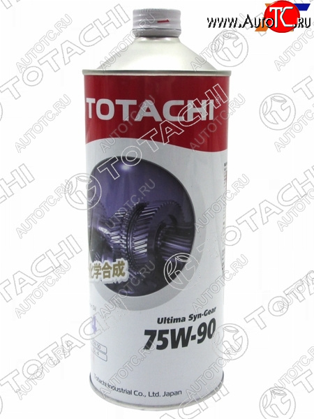 2 189 р. Масло трансмиссионное синтетическое TOTACHI Ultima LSD Syn-Gear 75W-90 GL-5 1л TOTACHI G3301  с доставкой в г. Керчь