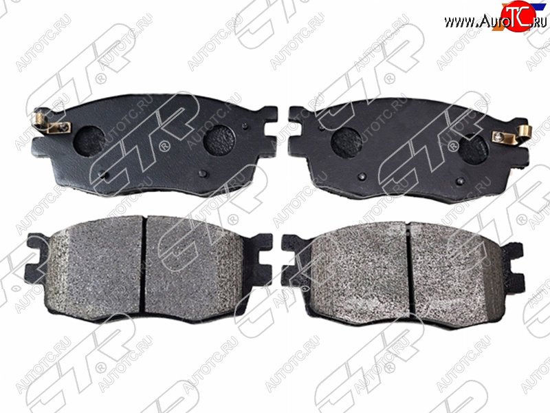 2 159 р. Колодки тормозные перед FR-FL SAT  KIA Rio  2 JB (2005-2011) дорестайлинг седан, дорестайлинг, хэтчбэк 5 дв., рестайлинг седан, рестайлинг, хэтчбэк 5 дв.  с доставкой в г. Керчь