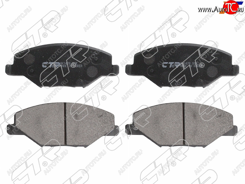 3 199 р. Колодки тормозные перед FL-FR SAT  Skoda Rapid ( NH3,  NH1,  MK2) (2012-2025), Volkswagen Polo ( 5,  Mk5,  Mk6) (2009-2022)  с доставкой в г. Керчь