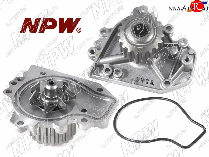 2 599 р. Насос водяного охлаждения с прокладкой B20B NPW  Honda CR-V  RD1,RD2,RD3 (1995-2001)  дорестайлинг, рестайлинг  с доставкой в г. Керчь