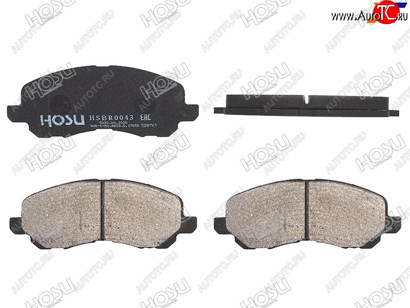 1 199 р. Колодки тормозные перед FR-FL SAT  Mitsubishi Colt ( Z20, Z30 хэтчбэк 3 дв.,  Z30) - Outlander  CW0W  с доставкой в г. Керчь