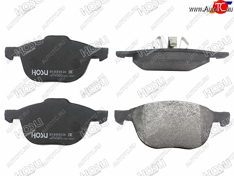 1 389 р. Колодки тормозные передние FL-FR SAT  Ford Focus (2,  3,  4 CEW), Kuga (1,  2), Mazda 3/Axela (BK,  BL,  BM,  BP), Volvo S40 (VS седан,  MS седан)  с доставкой в г. Керчь