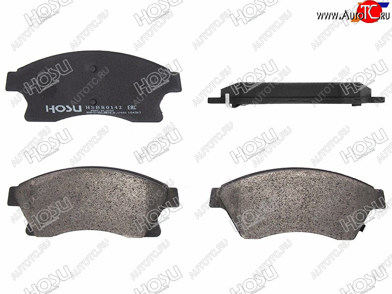 1 469 р. Колодки тормозные передние FL-FR SAT  Chevrolet Aveo ( T250,  T300) (2006-2015), Chevrolet Cruze  J305 (2009-2015), Opel Astra ( J,  J GTC) (2009-2018) (диски 276 мм)  с доставкой в г. Керчь