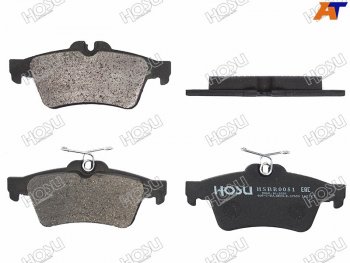 1 039 р. Колодки тормозные задние RH-LH SAT Ford Focus 3 хэтчбэк дорестайлинг (2010-2015)  с доставкой в г. Керчь. Увеличить фотографию 2