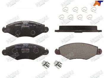 1 239 р. Колодки тормозные перед FR-FL SAT  Peugeot 206 ( хэтчбэк 3 дв.,  хэтчбэк 5 дв.,  седан) (2003-2009) 2AC рестайлинг, 2B рестайлинг  с доставкой в г. Керчь. Увеличить фотографию 2