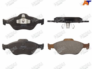 1 439 р. Колодки тормозные перед FL-FR SAT  Mazda Demio  2 DY (2002-2007) дорестайлинг, рестайлинг  с доставкой в г. Керчь. Увеличить фотографию 2