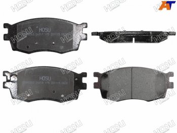 1 329 р. Колодки тормозные перед FR-FL SAT  KIA Rio  2 JB (2005-2011) дорестайлинг седан, дорестайлинг, хэтчбэк 5 дв., рестайлинг седан, рестайлинг, хэтчбэк 5 дв.  с доставкой в г. Керчь. Увеличить фотографию 2