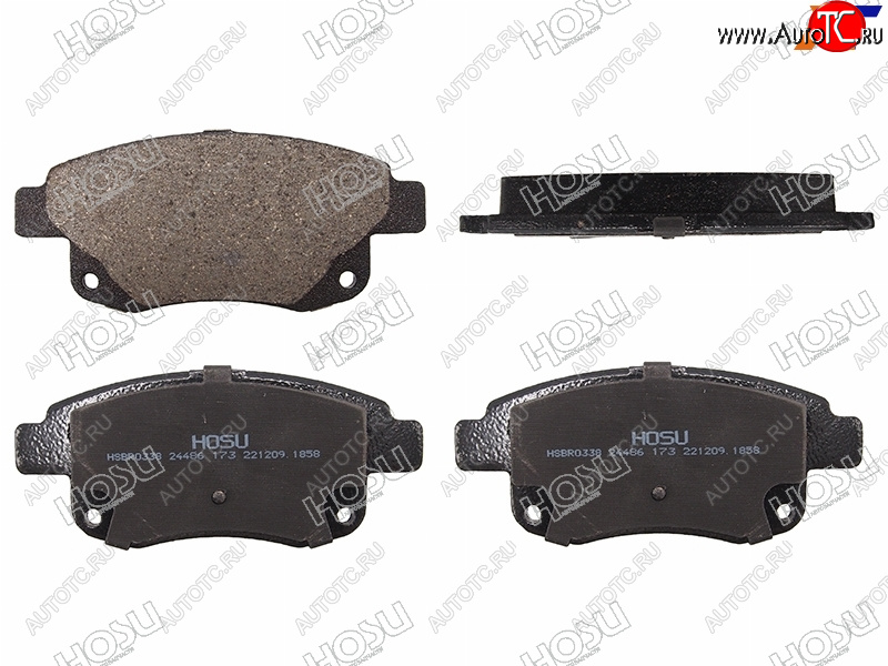 1 579 р. Колодки тормозные задние RH-LH SAT  Ford Transit ( 4) (2006-2025) цельнометаллический фургон,  рестайлинг  с доставкой в г. Керчь