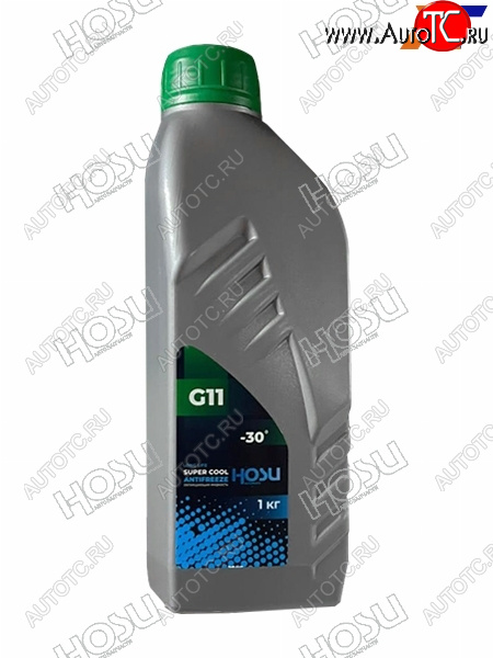 173 р. Антифриз (SUPER COOL G11 1 кг. -30 C Зелёный) HOSU HSCL0010  с доставкой в г. Керчь