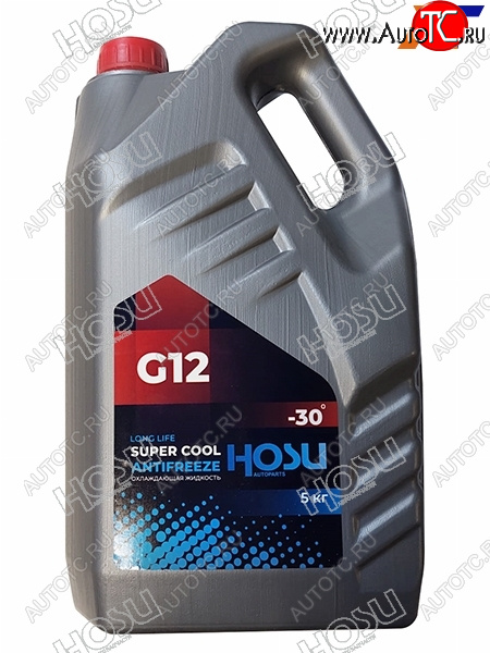 839 р. Антифриз (SUPER COOL G12 5 кг. -30 C красный) HOSU HSCL0008  с доставкой в г. Керчь