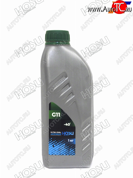 207 р. Антифриз (ULTRA COOL G11 1 кг. -40 C Зелёный) HOSU HSCL0003  с доставкой в г. Керчь