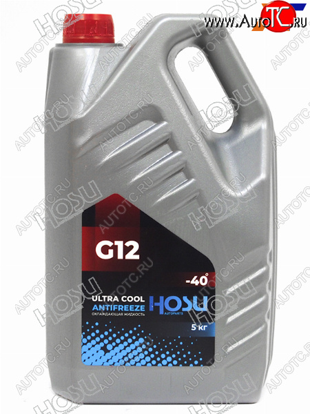 929 р. Антифриз (ULTRA COOL G12 5 кг. -40 C красный) HOSU HSCL0002  с доставкой в г. Керчь