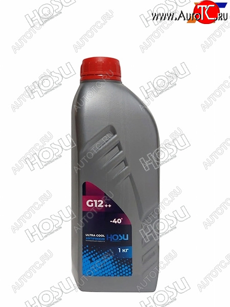 253 р. Антифриз (ULTRA COOL G12++ 1 кг. -40 C Розовый) HOSU HSCL0025  с доставкой в г. Керчь