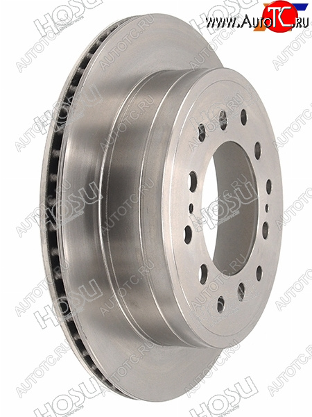 2 679 р. Диск тормозной задний Ø312mm HOSU  Lexus GX470  J120 (2002-2007), Toyota Land Cruiser Prado ( J90,  J120) (1996-2009)  с доставкой в г. Керчь