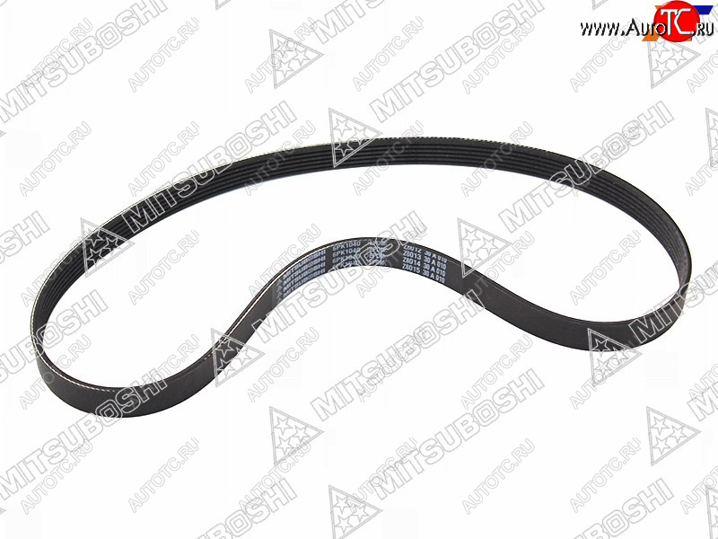 729 р. Ремень поликлин TOYOTA 12MZ MCU1#MCU2#LEXUS RX300330350FORD FOCUS II 1.41.6 04-10 MITSUBOSHI 6PK1040  с доставкой в г. Керчь