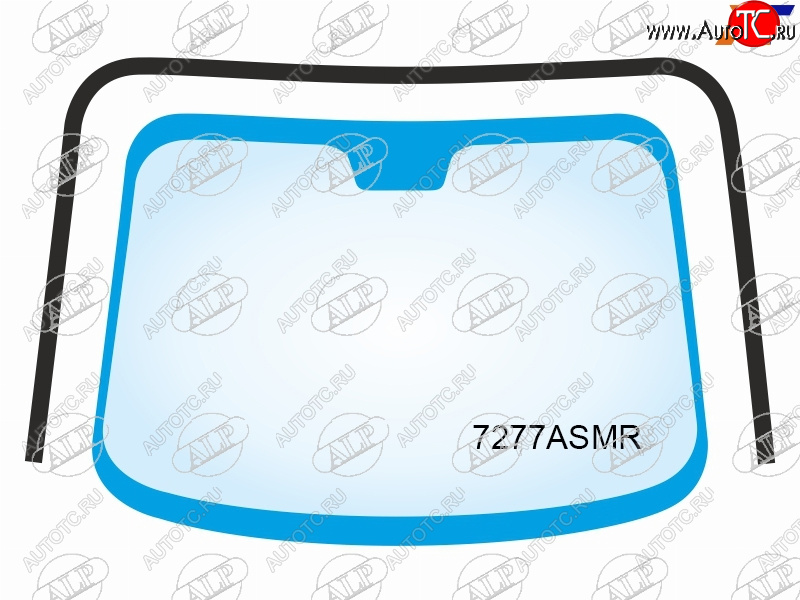 2 599 р. Молдинг лобового стекла (П-образный) Renault Koleos 08-16 ALP 7277ASMR  с доставкой в г. Керчь