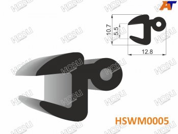 191 р. Молдинг универсальный (тип TD-30) - бухта 30 м.(цена за 1метр) HOSU HSWM0005  с доставкой в г. Керчь. Увеличить фотографию 1