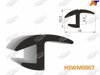 191 р. Молдинг универсальный (18mm) - бухта 30 м.(цена за 1метр) HOSU HSWM0007  с доставкой в г. Керчь. Увеличить фотографию 1