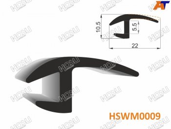191 р. Молдинг универсальный (22mm) - бухта 30 м.(цена за 1метр) HOSU HSWM0009  с доставкой в г. Керчь. Увеличить фотографию 1