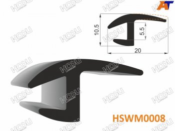 191 р. Молдинг универсальный (20mm) - бухта 30 м.(цена за 1метр) HOSU HSWM0008  с доставкой в г. Керчь. Увеличить фотографию 1