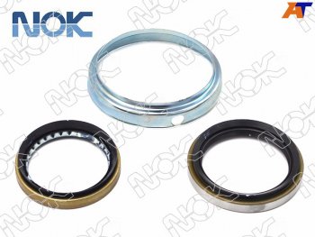 1 229 р. Сальники ступичные комплект FR TOYOTA COROLLA WABS 95-00                                            NOK K04422-12100  с доставкой в г. Керчь. Увеличить фотографию 1