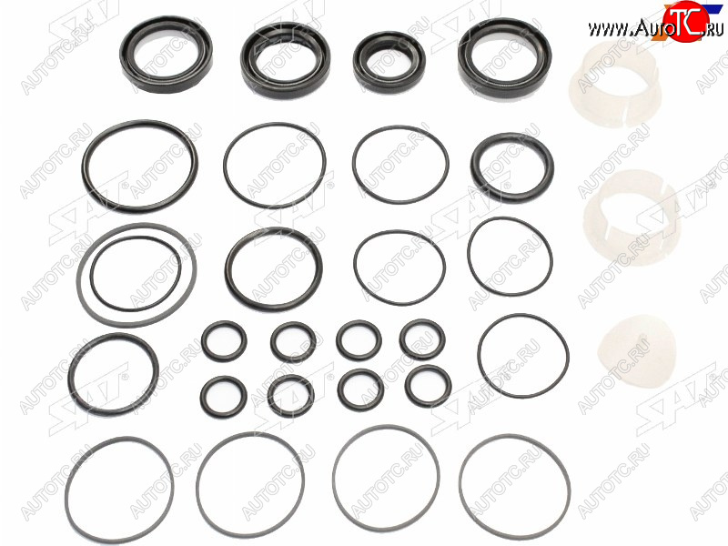 4 099 р. Ремкомплект рулевой рейки BMW 5 E39 00-03 SAT K32136751745-KIT  с доставкой в г. Керчь